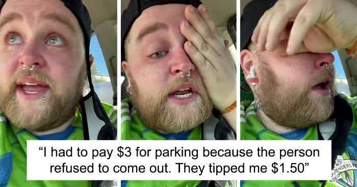 Struggling Uber Eats Driver Asks Customers To Leave Tips
