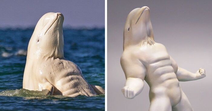 Japanese Artist Turns Hilarious Animal Moments Into Sculptures, And The Result Makes Them Even Funnier (30 New Pics)