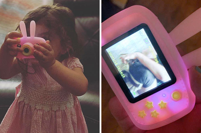 My Daughter Got A Camera For A Birthday. One Of The First Things She Did With It Was To Barge In The Bathroom And Take A Pic Of Me Taking A Dump