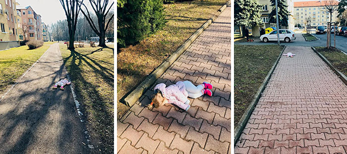 Had A Really Nice Walk With My 19-Month-Old Today