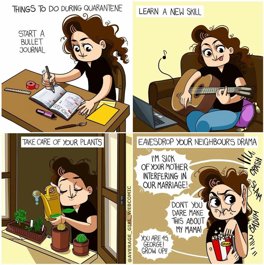 Funny-Slice-Of-Life-Average-Girl-Webcomic