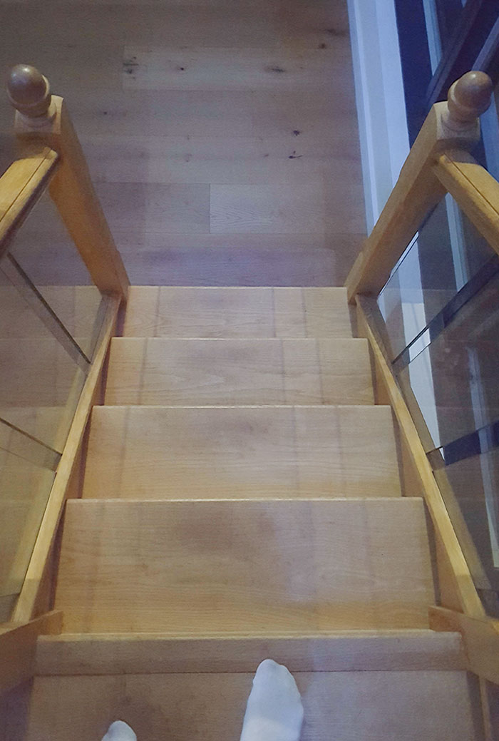 Invisible Step At My Parent's New House That Has Injured 4 Of My Family