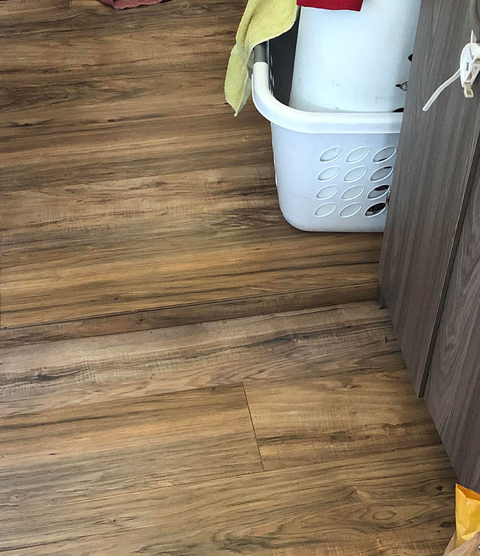 This 3” Step In My Sister’s Hallway. I Have Stubbed My Toe 3 Times In 2 Hours