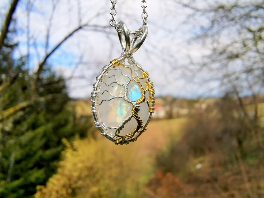 A Moonstone Pendant