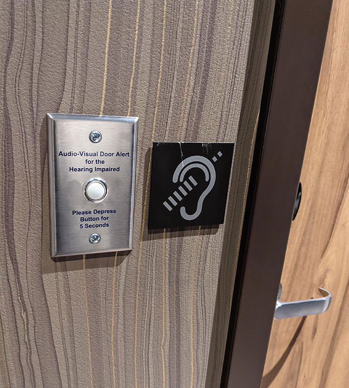 Found This At A Hotel I Was Working At. Kinda Cool That Hotels Are Being This Accommodating