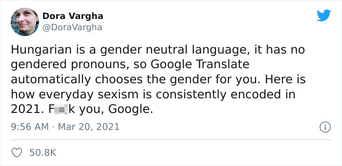 People Tested How Google Translates From Gender Neutral Languages And Shared The "Sexist" Results People Tested How Google Translates From Gender Neutral Languages And Shared The "Sexist" Results