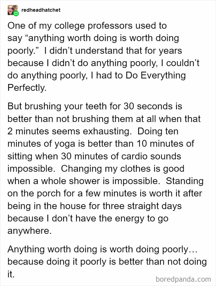 Doing Things Poorly Is More Than Worth It