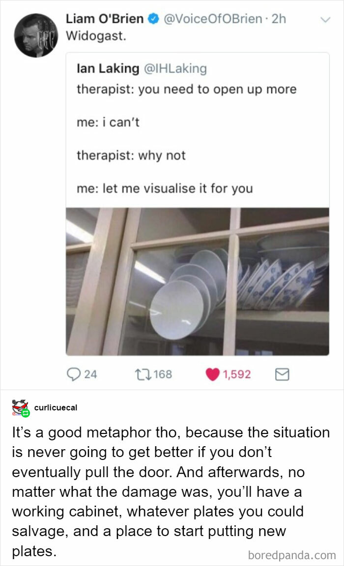 Sometimes You Just Have To Open The Cabinet