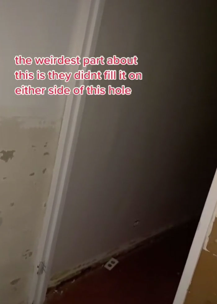 Woman Discovers A Hole Behind Her Bathroom Mirror - Decides To Go In And Finds An Entire Apartment Woman Discovers A Hole Behind Her Bathroom Mirror - Decides To Go In And Finds An Entire Apartment