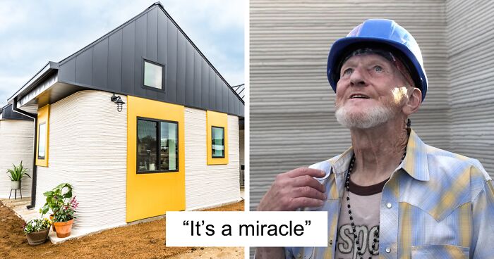 Homeless Man Gets To Live In A 3D-Printed Tiny Home