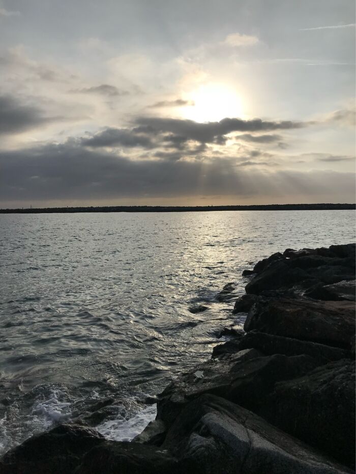 Sunset At Newport Beach