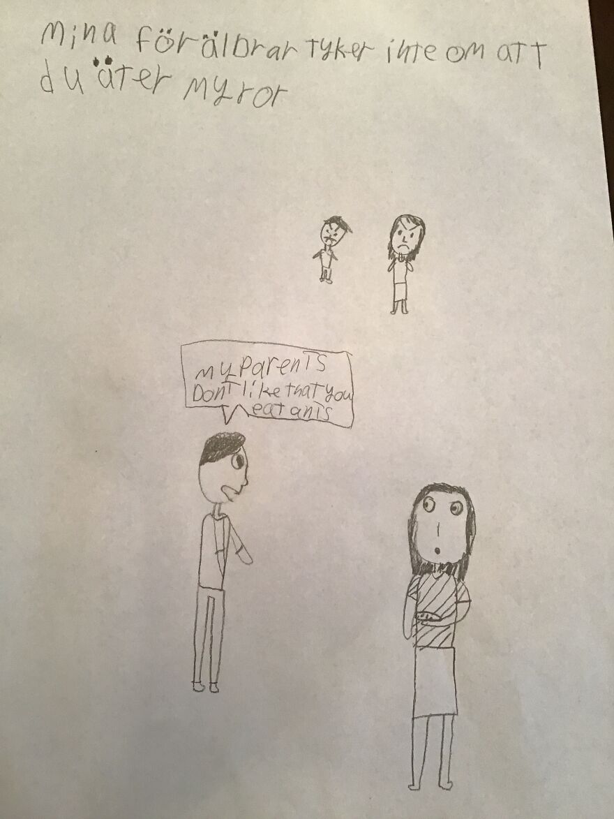 I Draw The Weirdest Sentences I Get On Duolingo I Draw The Weirdest Sentences I Get On Duolingo