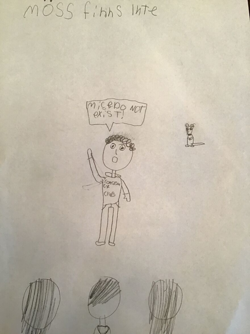 I Draw The Weirdest Sentences I Get On Duolingo