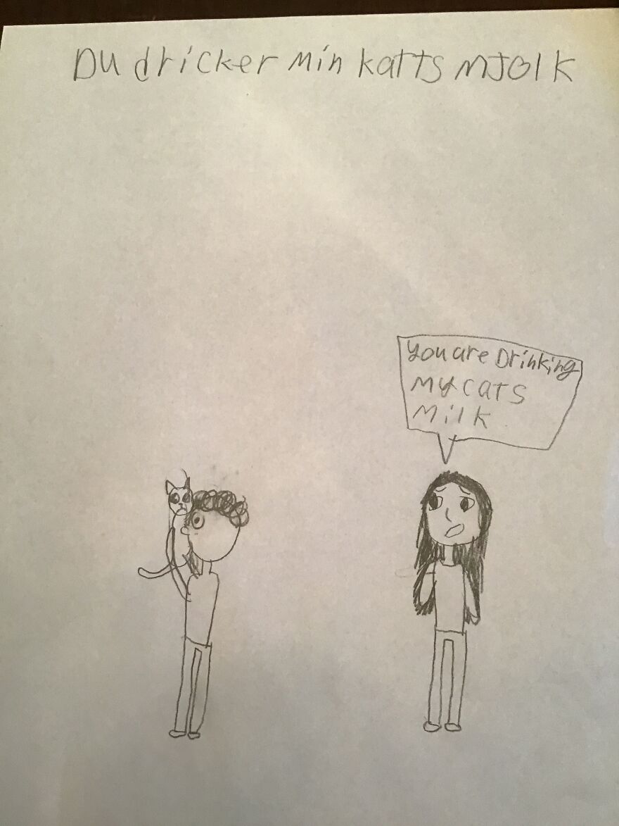 I Draw The Weirdest Sentences I Get On Duolingo I Draw The Weirdest Sentences I Get On Duolingo