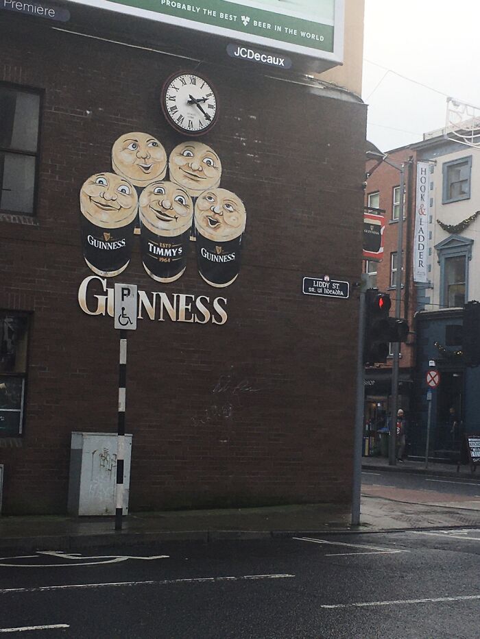 Side Of A Pub In Galway, Ireland. You Know, When International Travel Was Still A Thing