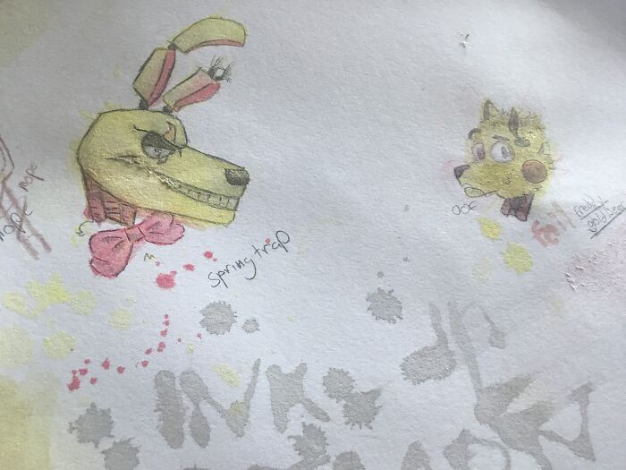 Not Much, But I Introduce Springtrap And Freddy Goldbear!