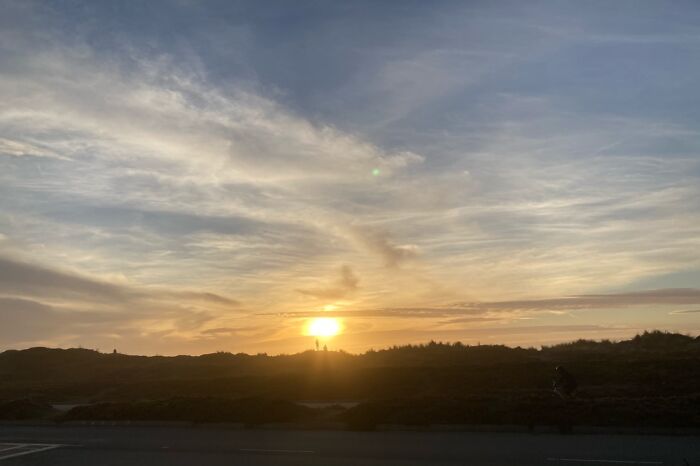 Sunset At Ocean Beach In San Francisco!