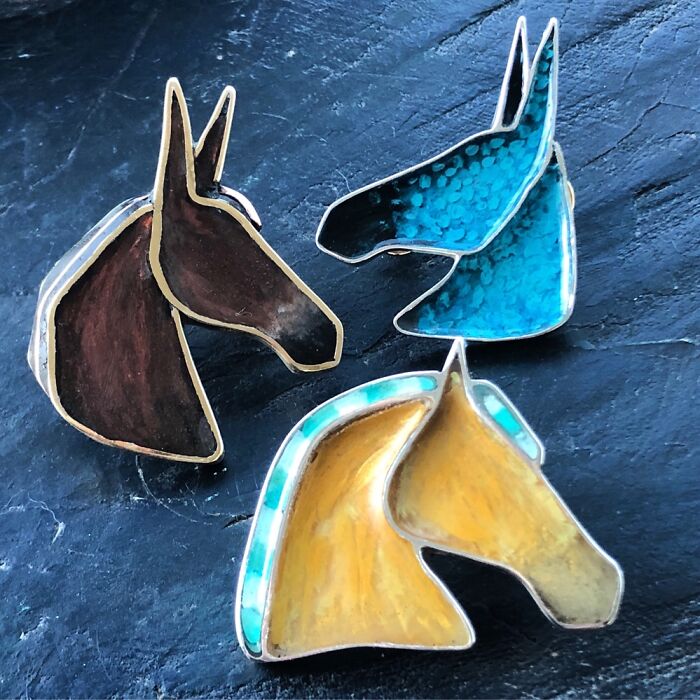 I Finally Started Merging My Passions And Began Making A Line Of Equine Art Jewelry Too