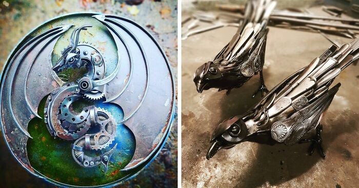 56 Amazing Sculptures Made Out Of Scrap Metal By Alan Williams