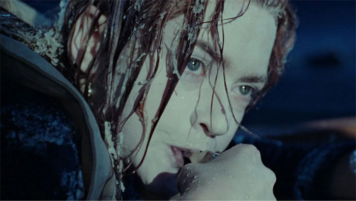 close up view of Rose in water with the whistle