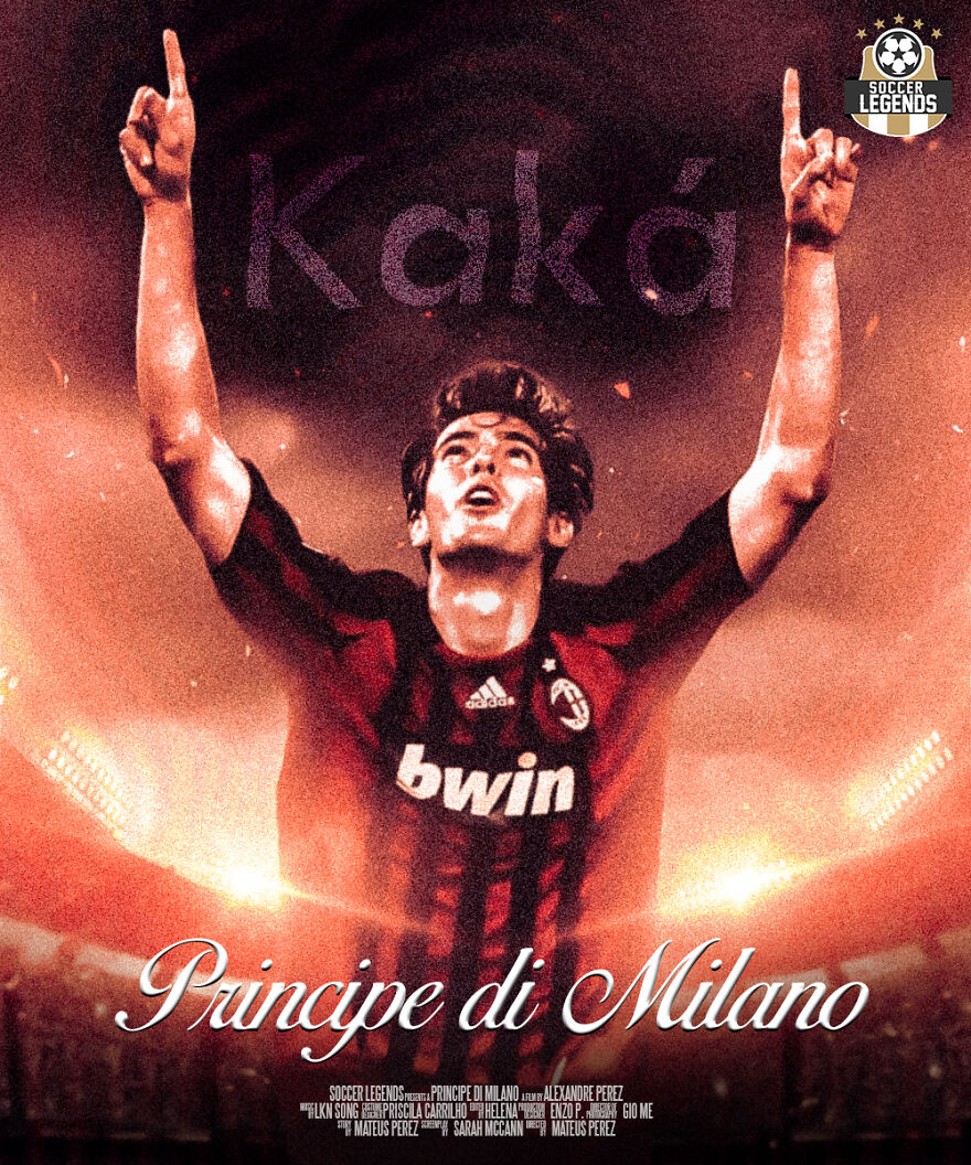 I Created 40 Posters For Legendary Soccer Players