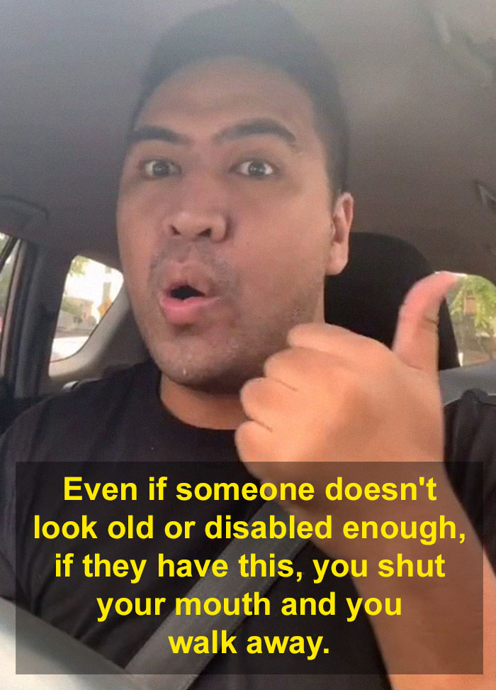 Guy With One Leg Gets Questioned About Parking In A Handicapped Spot, So He Then Confronts The 'Karen'