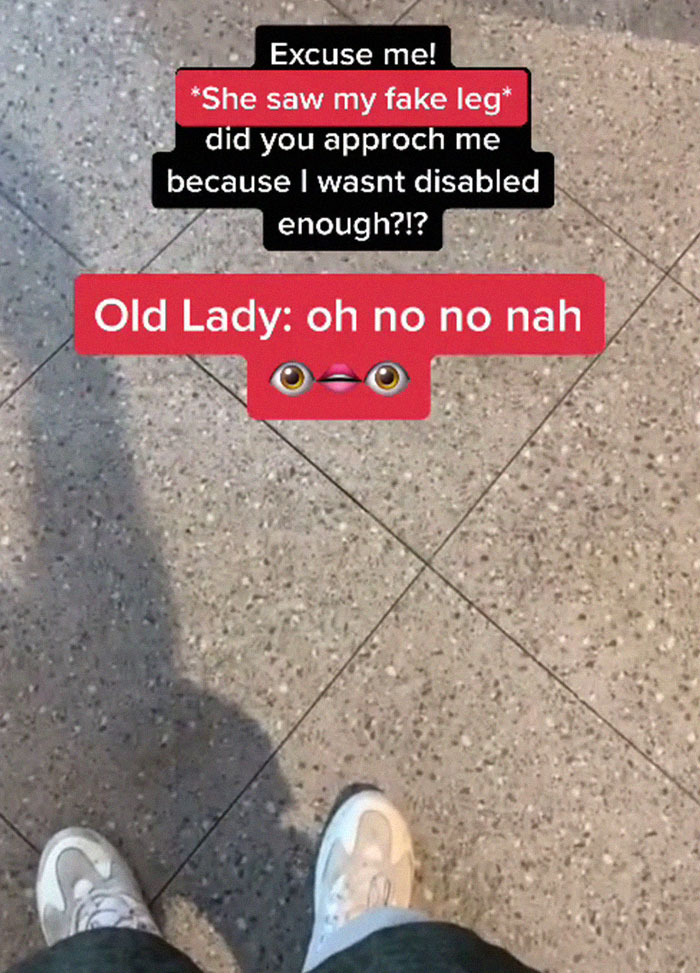 Guy With One Leg Gets Questioned About Parking In A Handicapped Spot, So He Then Confronts The 'Karen'