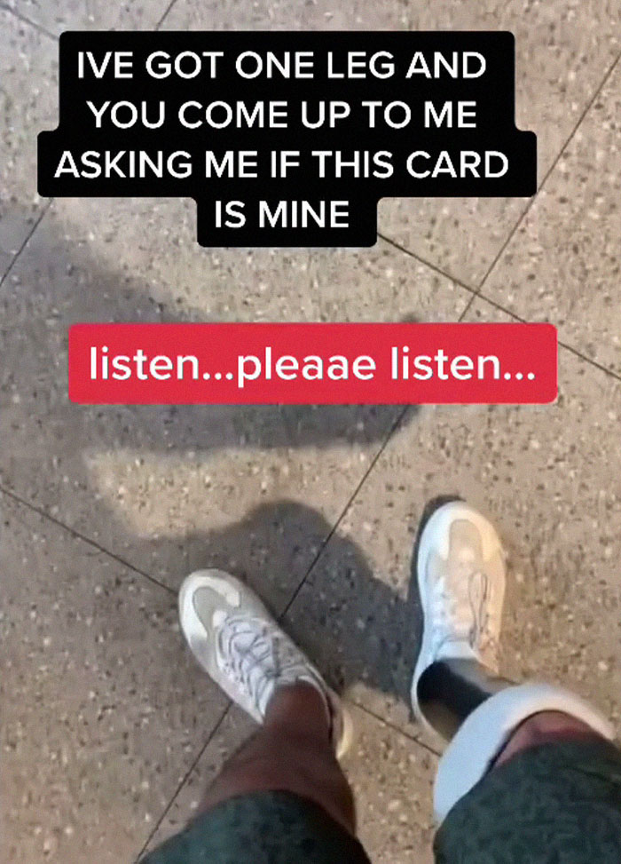 Guy With One Leg Gets Questioned About Parking In A Handicapped Spot, So He Then Confronts The 'Karen'