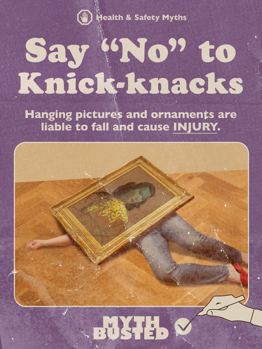 A Housing Company Once Told Residents In A Block Of Flats That Pictures & Ornaments Weren’t Allowed Due To 'Health And Safety' As They Risked Falling And Hitting Someone