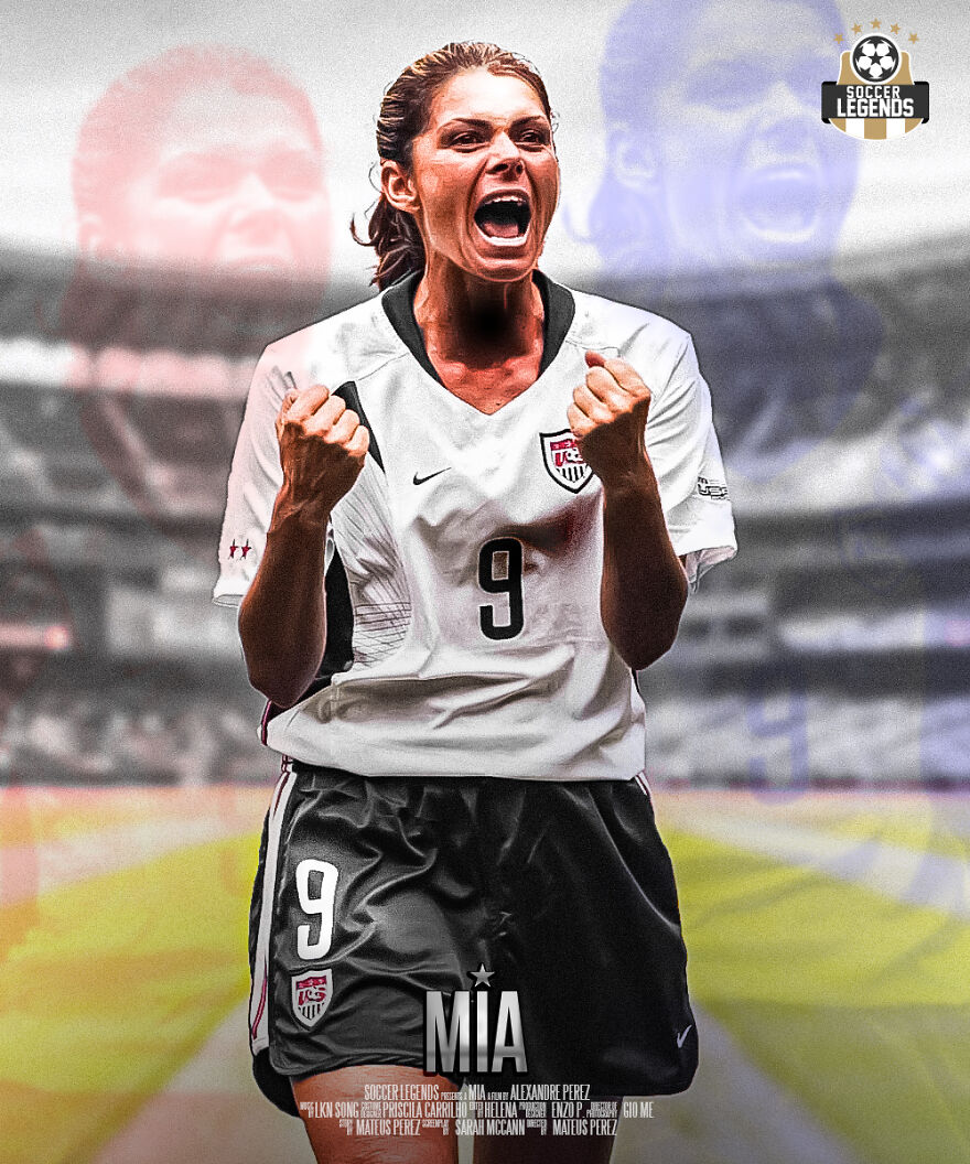 I Created 40 Posters For Legendary Soccer Players