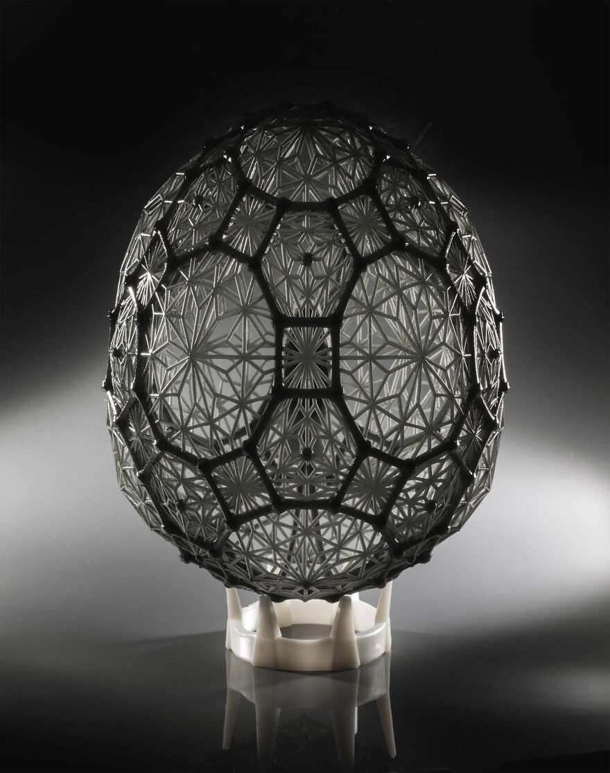 Easter Egg "Diamantino" Black