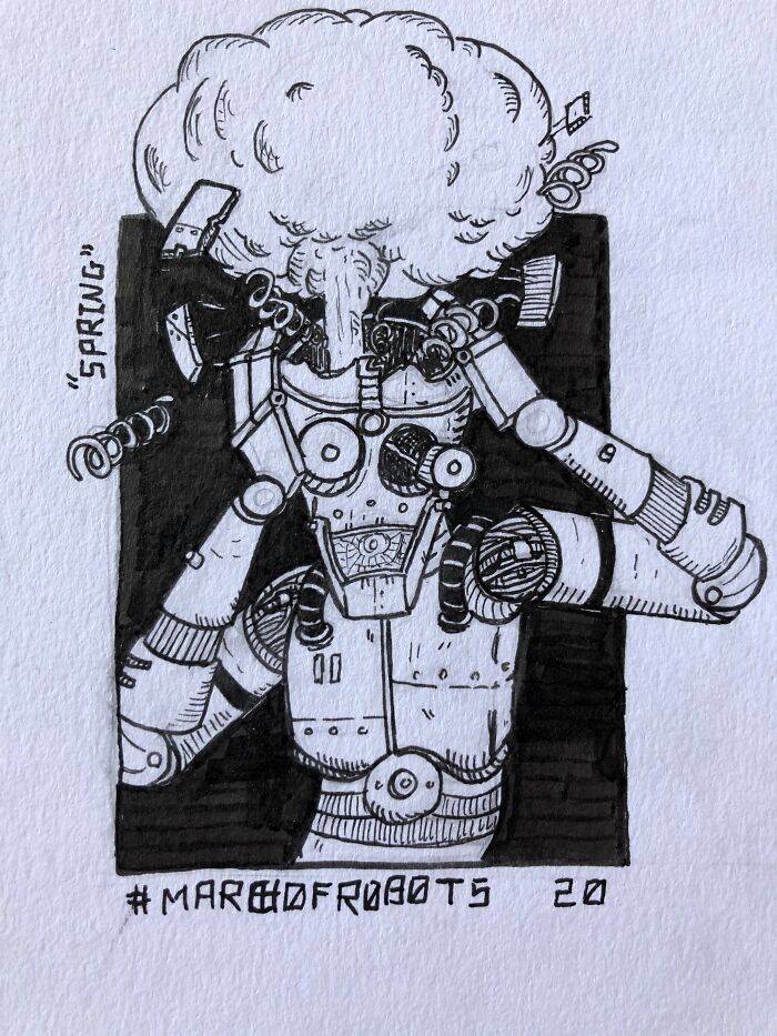 Something I Did For March Of Robots