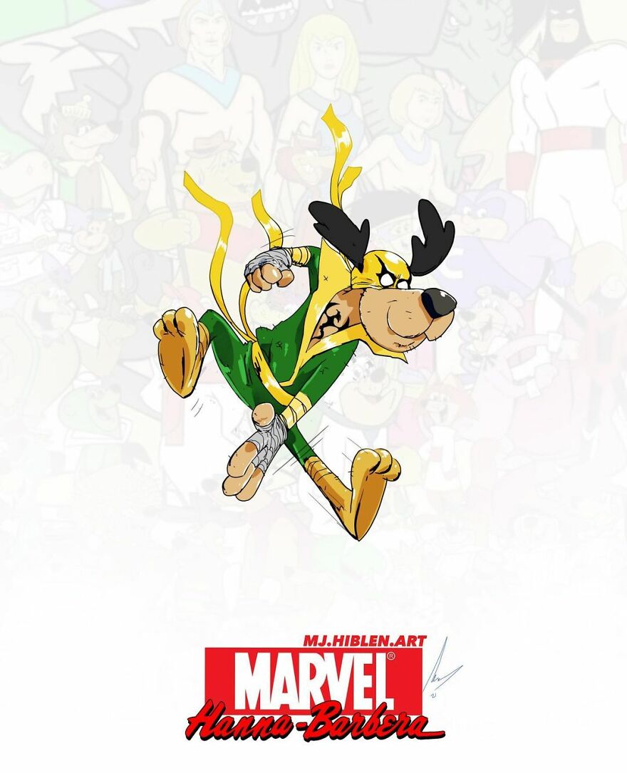 Hong Kong Phooey As Iron Fist