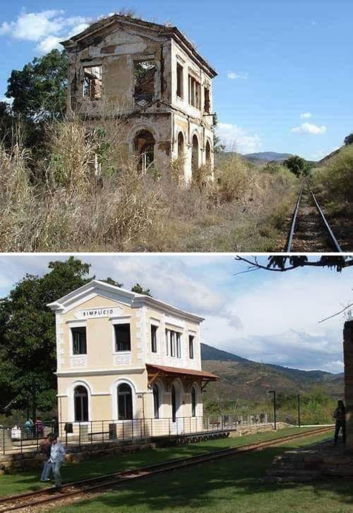 Unabandoned Train Station