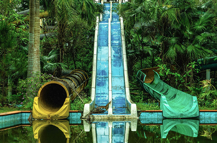 Photo I Took Of The Water Slides