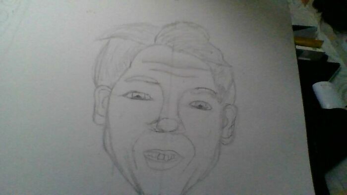 Mine Is A Picture Of My First Identity Drawing