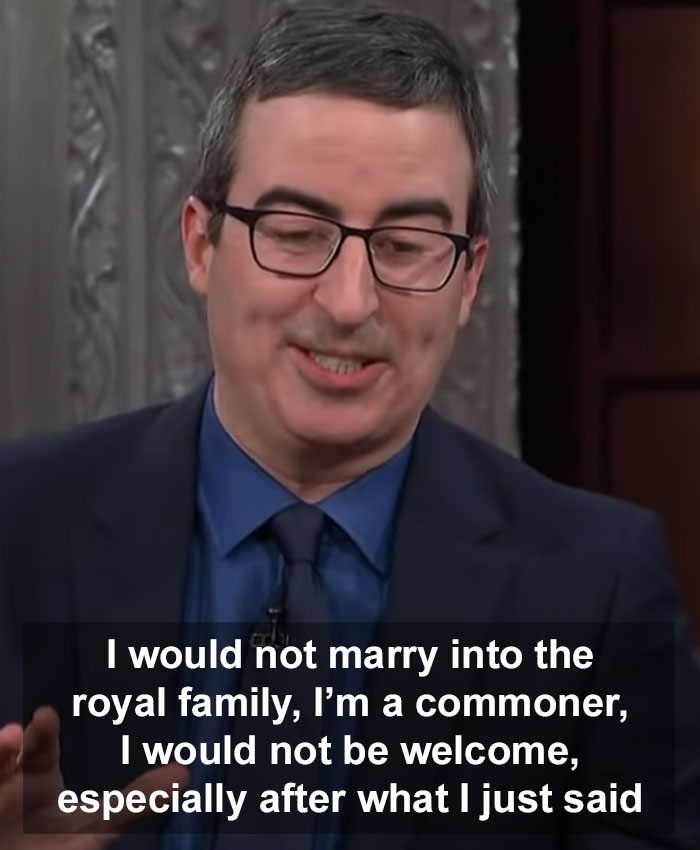 After Oprah Interview, John Oliver's 2018 Comments On Meghan Markle Joining The Royal Family Go Viral After Oprah Interview, John Oliver's 2018 Comments On Meghan Markle Joining The Royal Family Go Viral