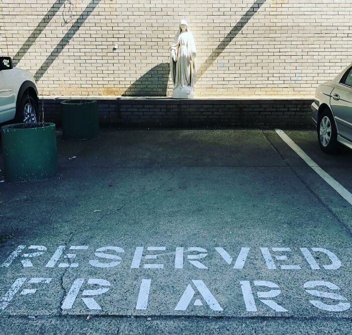 Blessed Be The Parking Spot