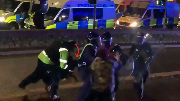 'He Did What He Was Taught': Police Dog Bites A Cop Who Brutalized A Protestor