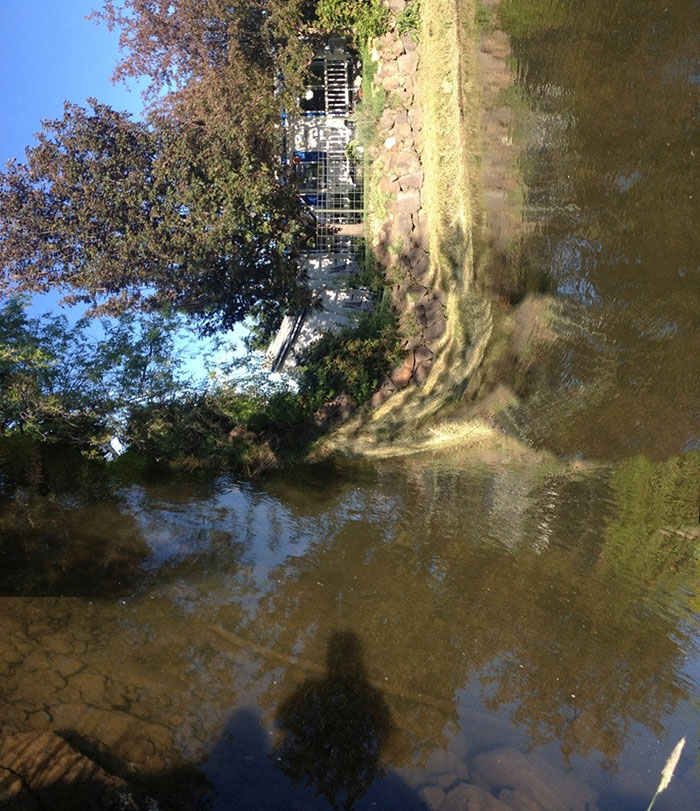 Almost Dropped My Phone While Taking A Panorama When I Was On A Walk Earlier. The Result Made Me Think Of That One Scene From Inception