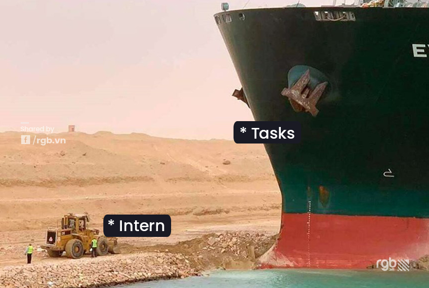 Huge Container Ship Stuck In Suez Canel Inspired Us To Make Memes About Our Agency Life