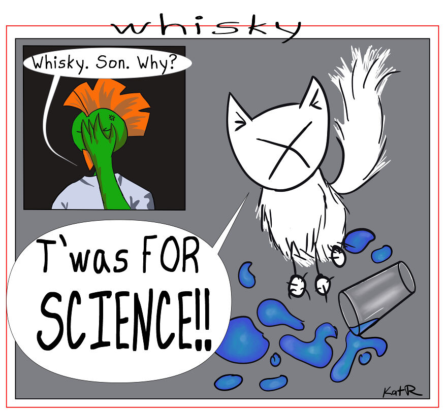 A Cartoon Cat Started Living In My Head And Made Some Demands.