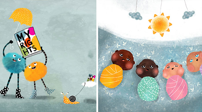 Turkish Artist Introduces Children To Human Rights Through An Interactive Card Game With 30 Illustrations