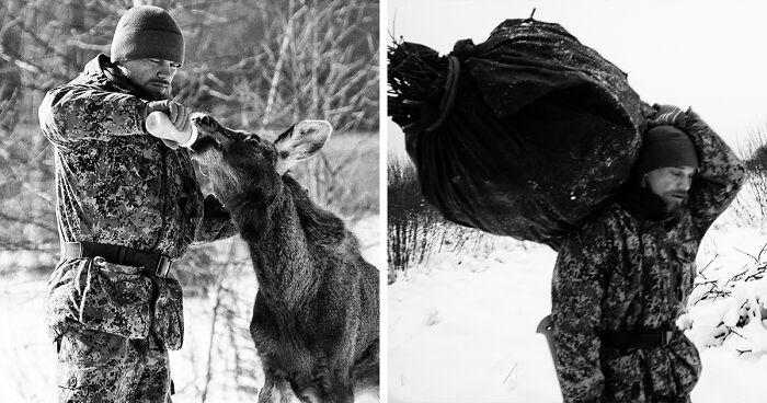 I Capture The Life Of A Lone Former Soldier Saving Animals From Poachers