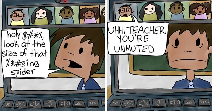 30 Comics To Sum Up My Teaching Experiences During COVID-19