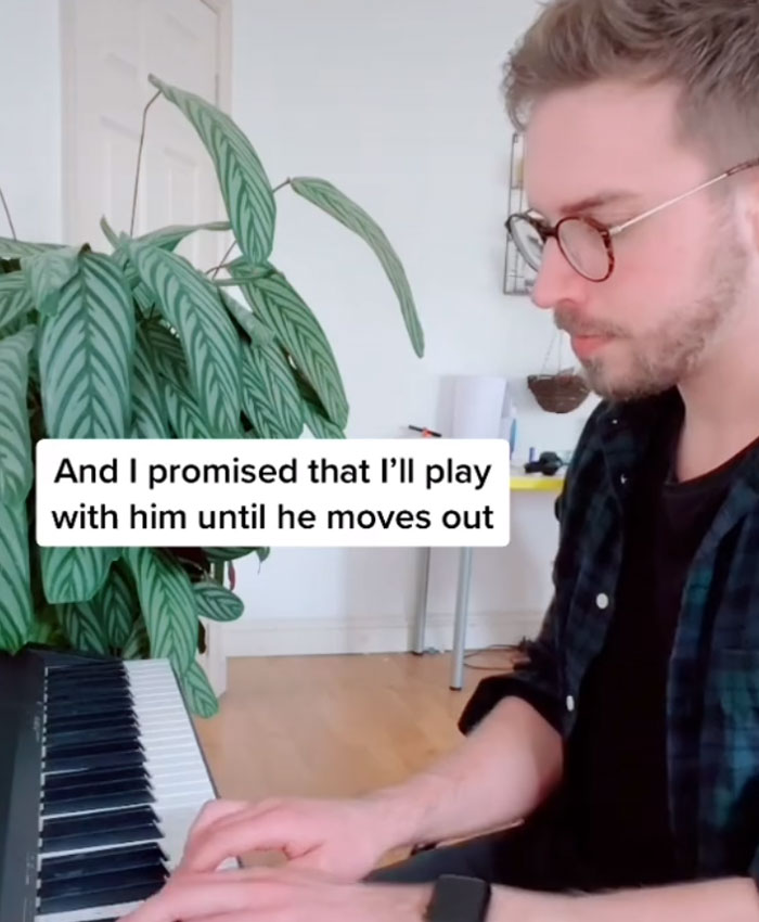 Man Goes Viral With 1.7M Views After Filming Himself Playing Piano Duets With A Mystery Neighbor On The Other Side Of The Wall