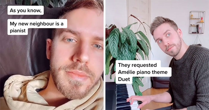 Man Goes Viral With 1.7M Views After Filming Himself Playing Piano Duets With A Mystery Neighbor On The Other Side Of The Wall