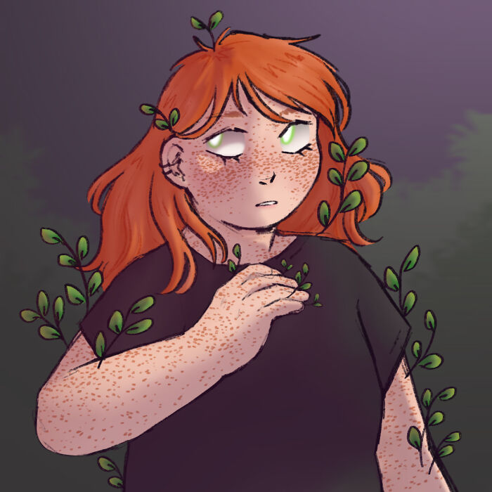 Character Of Mine, Drawn In Procreate For iPad