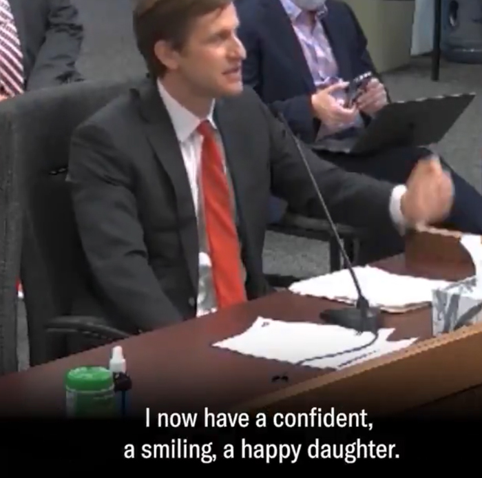 'I Had A Kid That Did Not Smile': Christian Dad Explains How He Learned To Accept His Trans Daughter In A Heartwrenching Speech 'I Had A Kid That Did Not Smile': Christian Dad Explains How He Learned To Accept His Trans Daughter In A Heartwrenching Speech