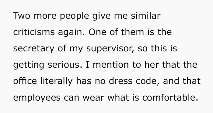 Woman Doesn't Wear A Bra At Work Despite Her Coworkers Complaining, Asks If She's Being A Jerk Woman Doesn't Wear A Bra At Work Despite Her Coworkers Complaining, Asks If She's Being A Jerk